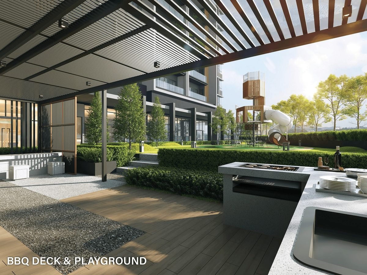 BBQ Deck and Playground at OAKA Residences Bukit Jalil (artist's impression)